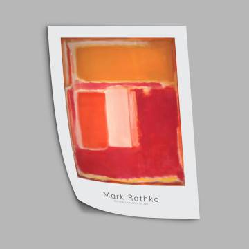 Αφίσα Έκθεσης Rothko, National gallery of art I, αφίσα, κάδρο 2