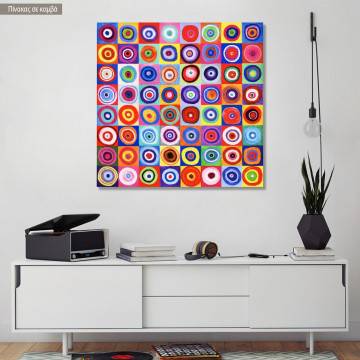 Canvas print Tribute to Kandinsky V