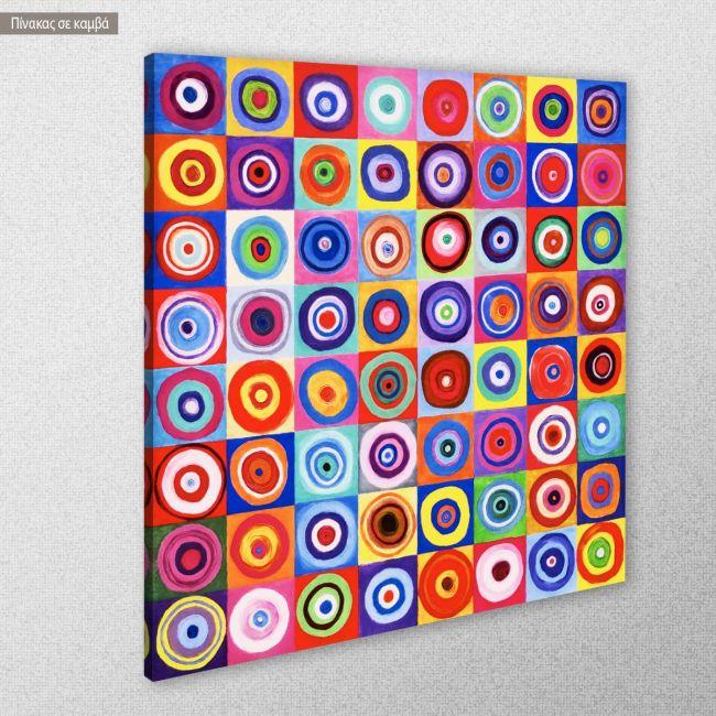 Canvas print Tribute to Kandinsky V