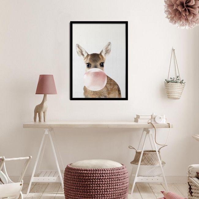 Bubble baby deer, αφίσα, κάδρο