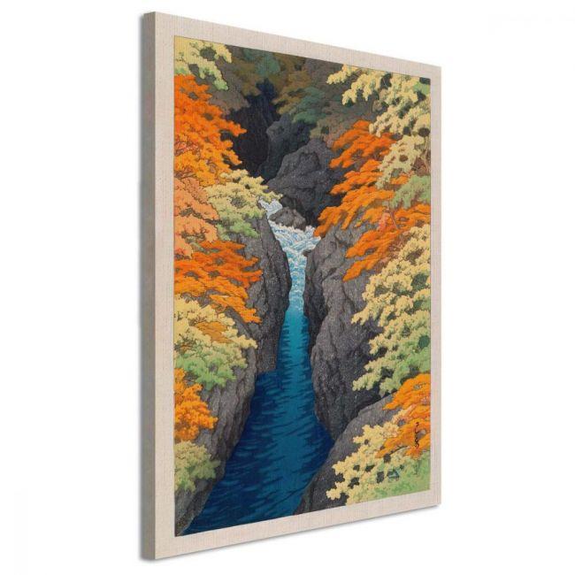 Canvas print Agatsuma gorge, Kawase Hasui