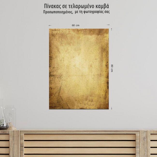 Canvas print personalized custom dimensions portrait