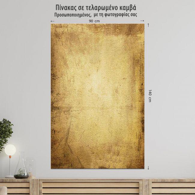 Canvas print personalized custom dimensions portrait