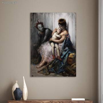 Πίνακας ζωγραφικής The street performers, Dore G.