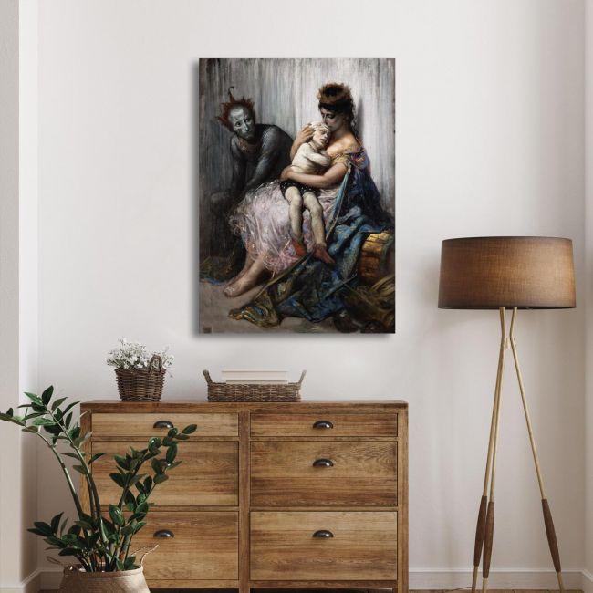 Canvas print The street performers, Dore G.