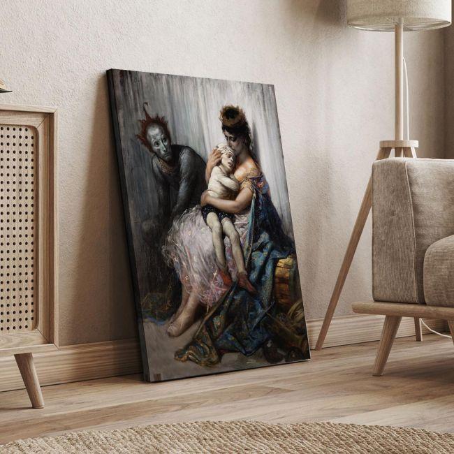 Canvas print The street performers, Dore G.