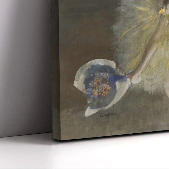 Canvas print Fin de arabesque, Degas Edgar