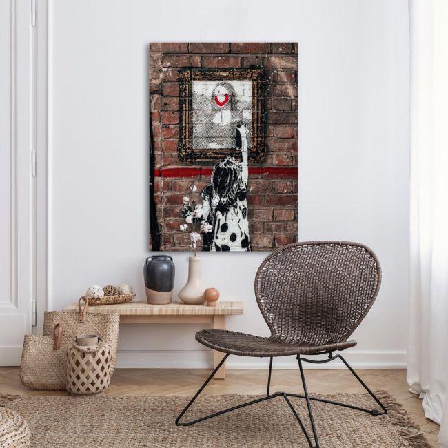 Canvas print Mona's smile