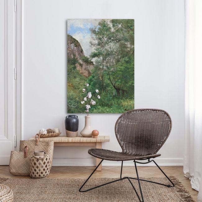 Canvas print Rock at Anseremme, Pantazis