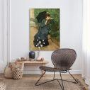 Canvas print Woman with umbrella, Pantazis