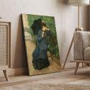 Canvas print Woman with umbrella, Pantazis