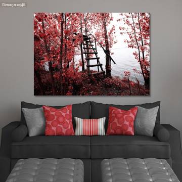 Canvas print Park of Pateira de Fermentelos I