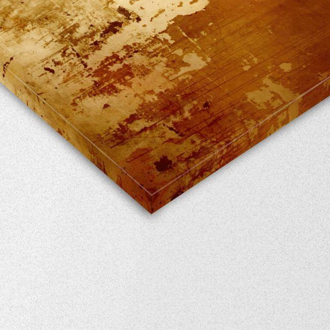 Canvas print Vintage kiss