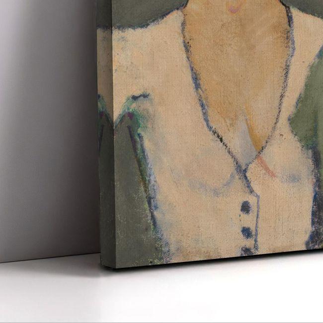 Canvas print Two sisters, reart (original by O. Mueller).