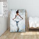 Canvas print Young ballerina