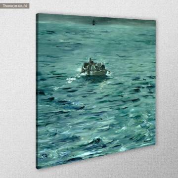 Πίνακας ζωγραφικής Rochefort's escape, Manet Edouard 2