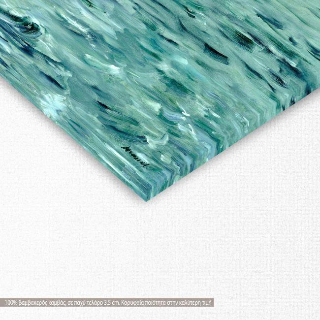 Canvas print Rochefort's escape, Manet Edouard