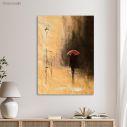 Canvas print Under the umbrella