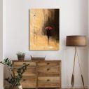 Canvas print Under the umbrella