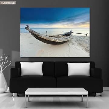 Canvas print Fisherman's boat