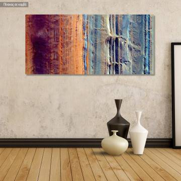 Canvas print Parallel lines, panoramic