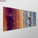 Canvas print Parallel lines, panoramic