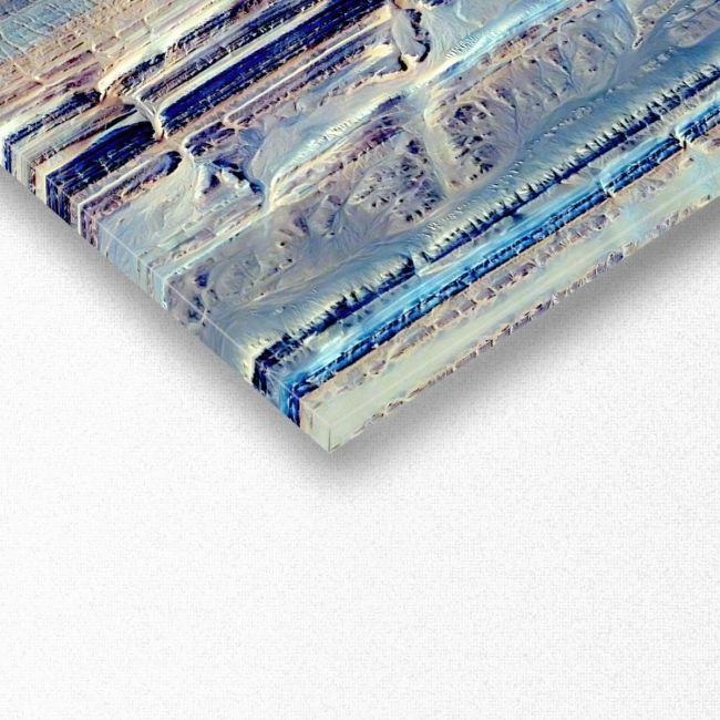 Canvas print Parallel lines, panoramic