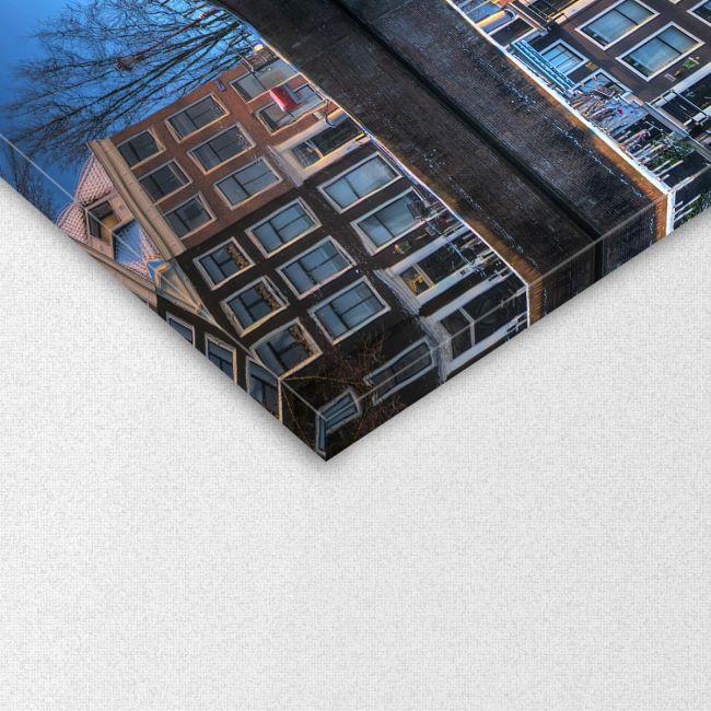 Canvas print Canals of Amsterdam