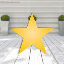 Wooden figure yellow star
