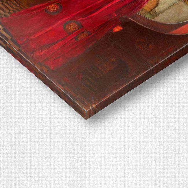 Canvas print The crystal ball, Waterhouse J. W.