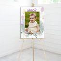 Canvas print Baptism decoration, personalized with photo ▯
