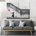 Canvas print There's always hope, Banksy