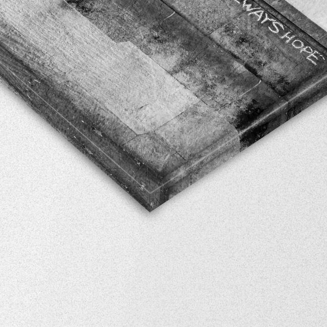 Canvas print There's always hope, Banksy