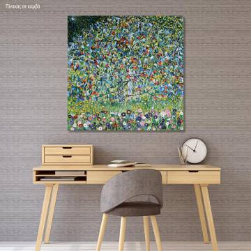 Canvas print Apple tree I, square, Klimt G.