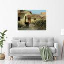 Canvas print At the garden, Volanakis