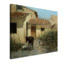 Canvas print At the garden, Volanakis