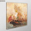 Canvas print Naval battle, Hatzis