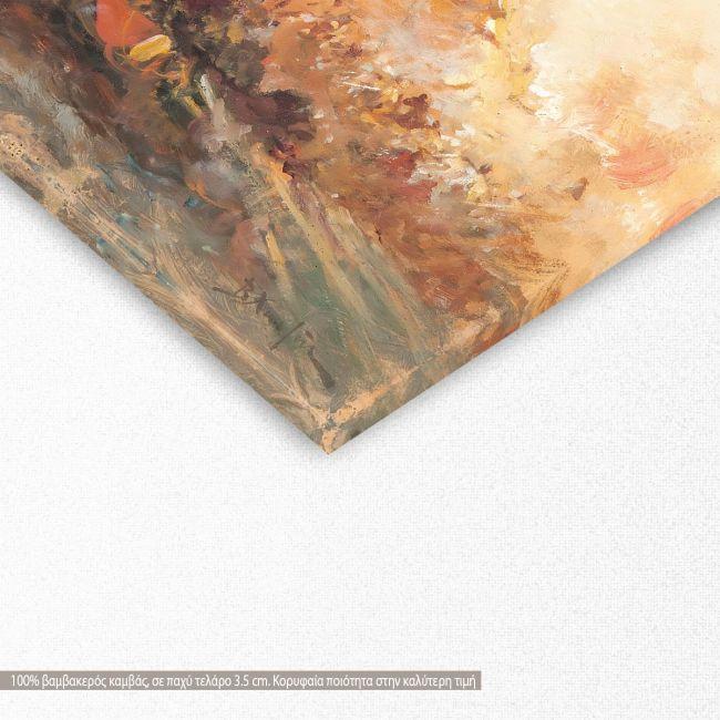 Canvas print Naval battle, Hatzis