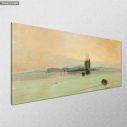 Canvas print In calm waters, Hatzis panoramic