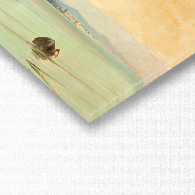 Canvas print In calm waters, Hatzis panoramic