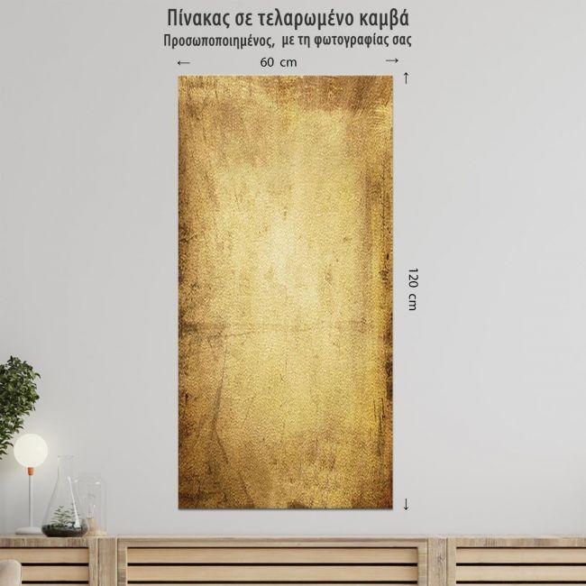 Canvas print personalized custom dimensions portrait