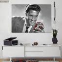 Canvas print Elvis has left the building