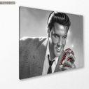 Canvas print Elvis has left the building