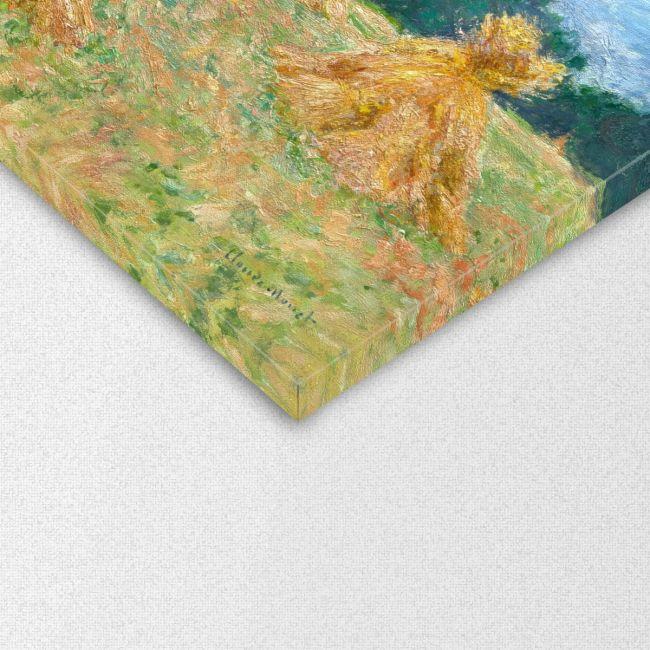Πίνακας ζωγραφικής Small haystacks, Monet C.