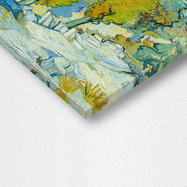 Canvas print Two poplars in the Alpilles, Vincent van Gogh