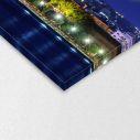 Canvas print Thessaloniki by night,3 panels