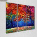 Canvas print Spring awakes,3 panels