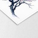Canvas print Cherry tree,3 panels