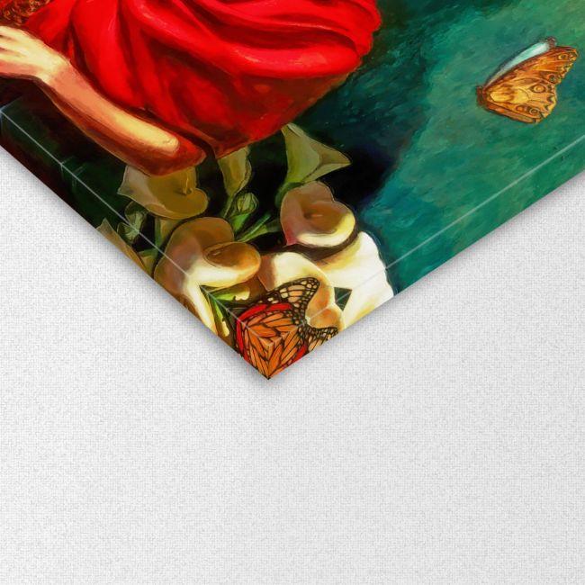 Canvas print Butterfly Frida I, horizontal