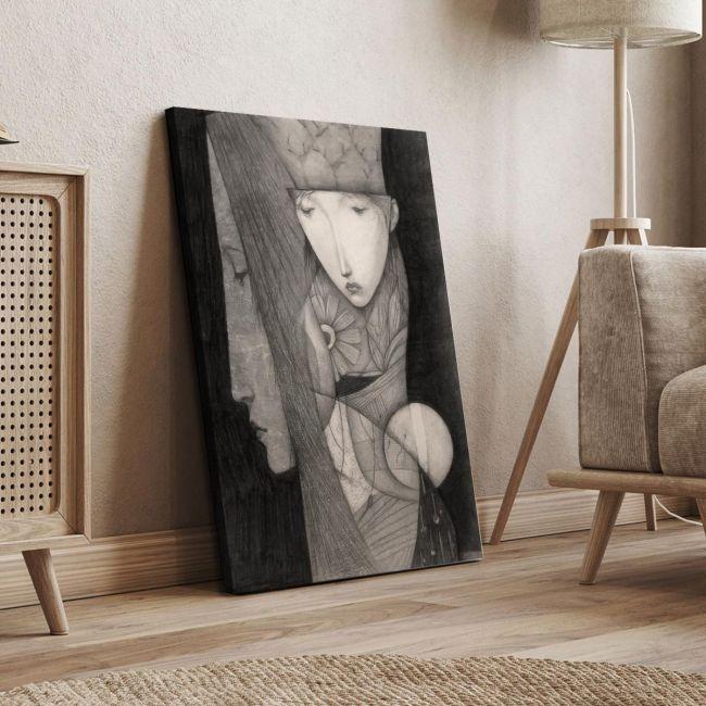 Canvas print In the dark